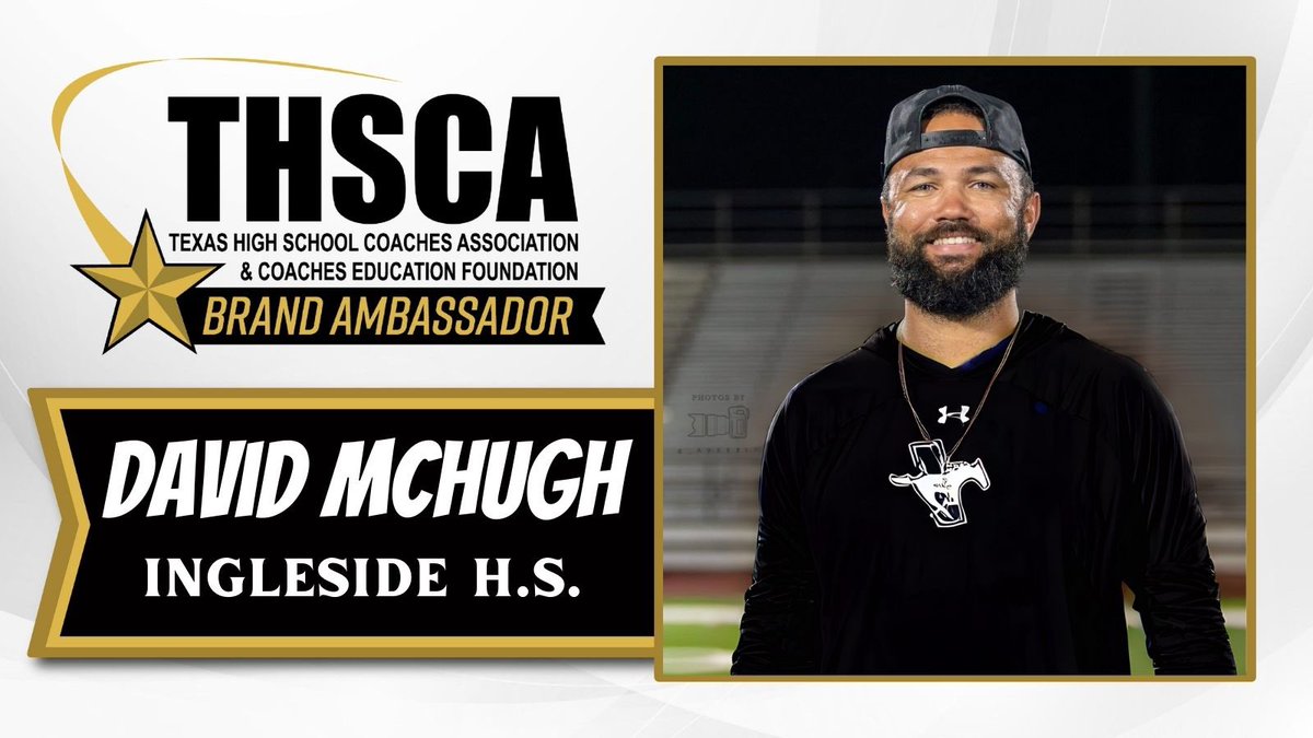 Blessed to continuously give back to this profession! Excited to be chosen by @THSCAcoaches as a Brand Ambassador. This organization continues to pour into its coaches, I can’t wait to help do the same. 💪🏽