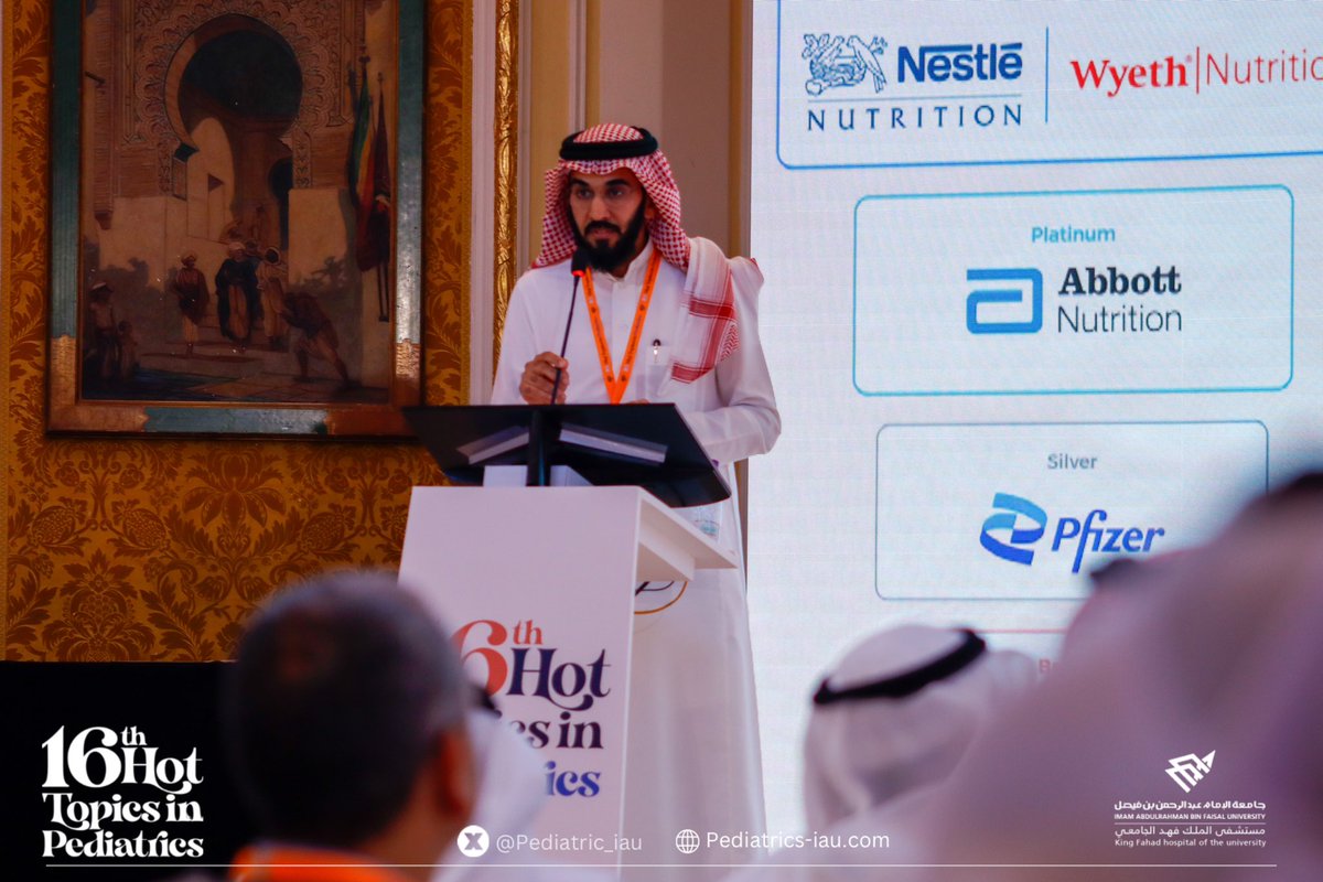 Pediatric_iau's tweet photo. Day 2 second session
Breathe right, sleep tight 💤
“Sleep Disordered Breathing”
By Dr. Ziyad Hemdi
#HTP16 #16HTP2024 https://t.co/hxFPE83u3s