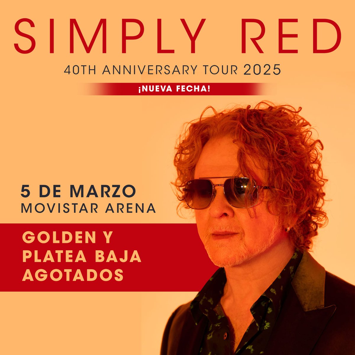 Sin palabras 🥹 Los fans chilenos son los mejores!! @simplyredofficial sigue agotando localidades en tiempo récord! 😱 No te quedes sin la tuya! 👉 puntoticket.com/simply-red #simplyred #simplyredheads #simplyredchile #locura #concierto #conciertoschile