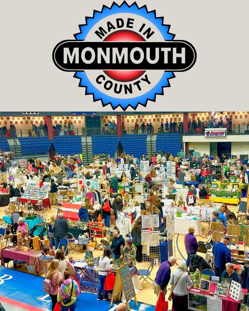 Let the shopping spree begin! Made in Monmouth is back this Saturday from 10AM-4PM! With over 200 vendors, it's your opportunity to discover unique treasures. Robert J. Collins Arena, Brookdale Community College 📍765 Newman Springs Road, Lincroft, NJ