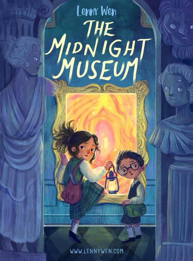 A children book cover of Lenny Wen’s “The Midnight at the Museum”

#fairytaletuesday #fairytale #fairytaleflash #FolkloreThursday #Folklore #FolkloreFlash #WorldBookDay #WorldBookDay2024 #bookcover #BookCovers #BookChatWeekly