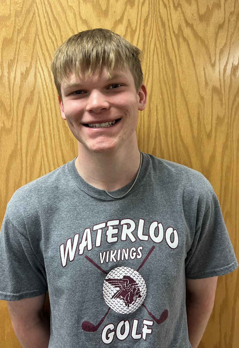 Congratulations to Drew Flarida on being named Waterloo’s Athlete of the Month for April!