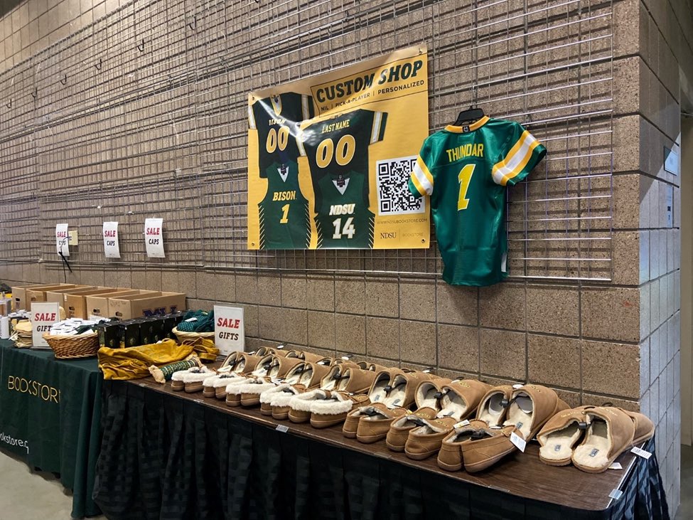 Thank you again to the NDSU Bookstore for repping the NIL merch at the Green and Gold Spring Showcase this past weekend! #ndsu #nil #gobison Shop: ndsu.nil.store