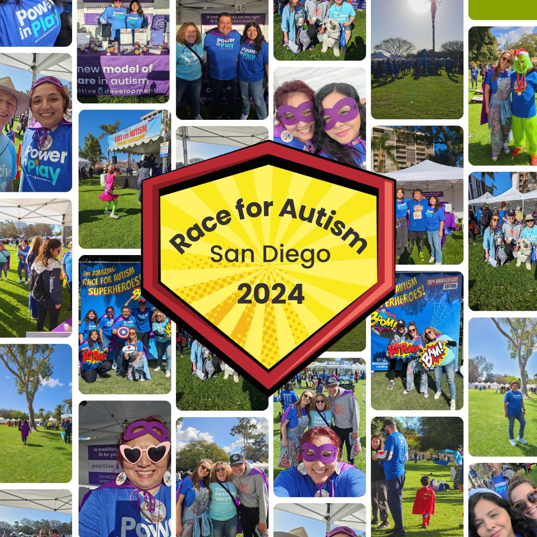 PositiveDev's tweet image. Throwback to our superhero adventure at the San Diego Race for Autism! 

We set up, suited up, and showed up for our community to support an incredible cause. 🏃🏽‍♀️💜

Thank you to everyone who participated and came by to see us!

#TeamPD #ThePositiveWay #AutismCommunity #tbt