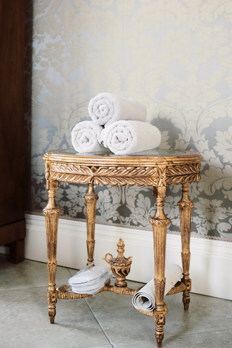 Our Library Suite Bathroom.. the epitome of luxury. From the gleaming marble countertops & ornate furniture, to the oversized tub & luxury toiletries, this lavish space is designed for indulgence & relaxation 🛁 #LuxuryBathroom #LuxuryTravel #IrishCountryHouse #IrelandsBlueBook