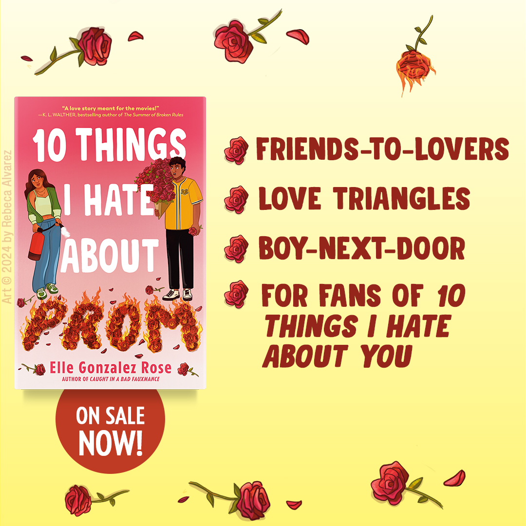 Assemble Original YA romcom novel 10 THINGS I HATE ABOUT PROM by @egonzalezrose is coming out from @joyrevbooks this May 14! 

Available for preorder now. Link in bio! 

#bookstagram #YANovels #RomcomBooks #LoveTriangle #boynextdoor