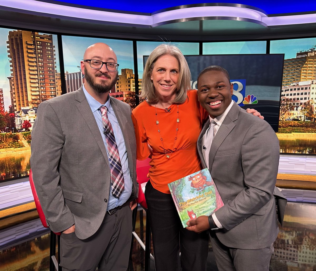 THANK YOU @MichaelFullertv @WGALNews for spotlighting #TheWatchfulOwl, our NEW children's book! It's an allegory of the journey #fosterchildren make and how EACH OF US with CASA can help them find a permanent, safe home!  💙 #courtadvocacy #ChangeTheirStory