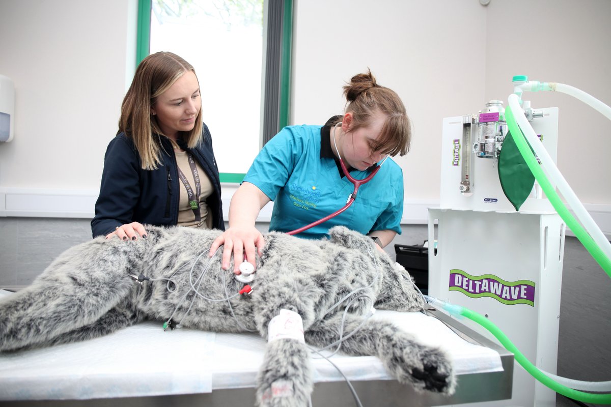 Great to welcome business partners, employers and past and present students to our fantastic new veterinary nursing centre last night. Big thank you to the professionals who gave such interesting presentations.