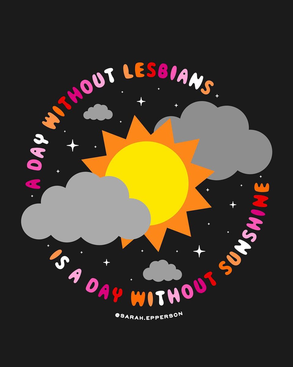 🌈Here's to embracing love in all its forms! Happy #LesbianVisibilityWeek to all who bring light, love, and strength to our communities. We celebrate your identity, your authenticity, your voices, your experiences, and your power to inspire change. 🎨 sarah.epperson on IG