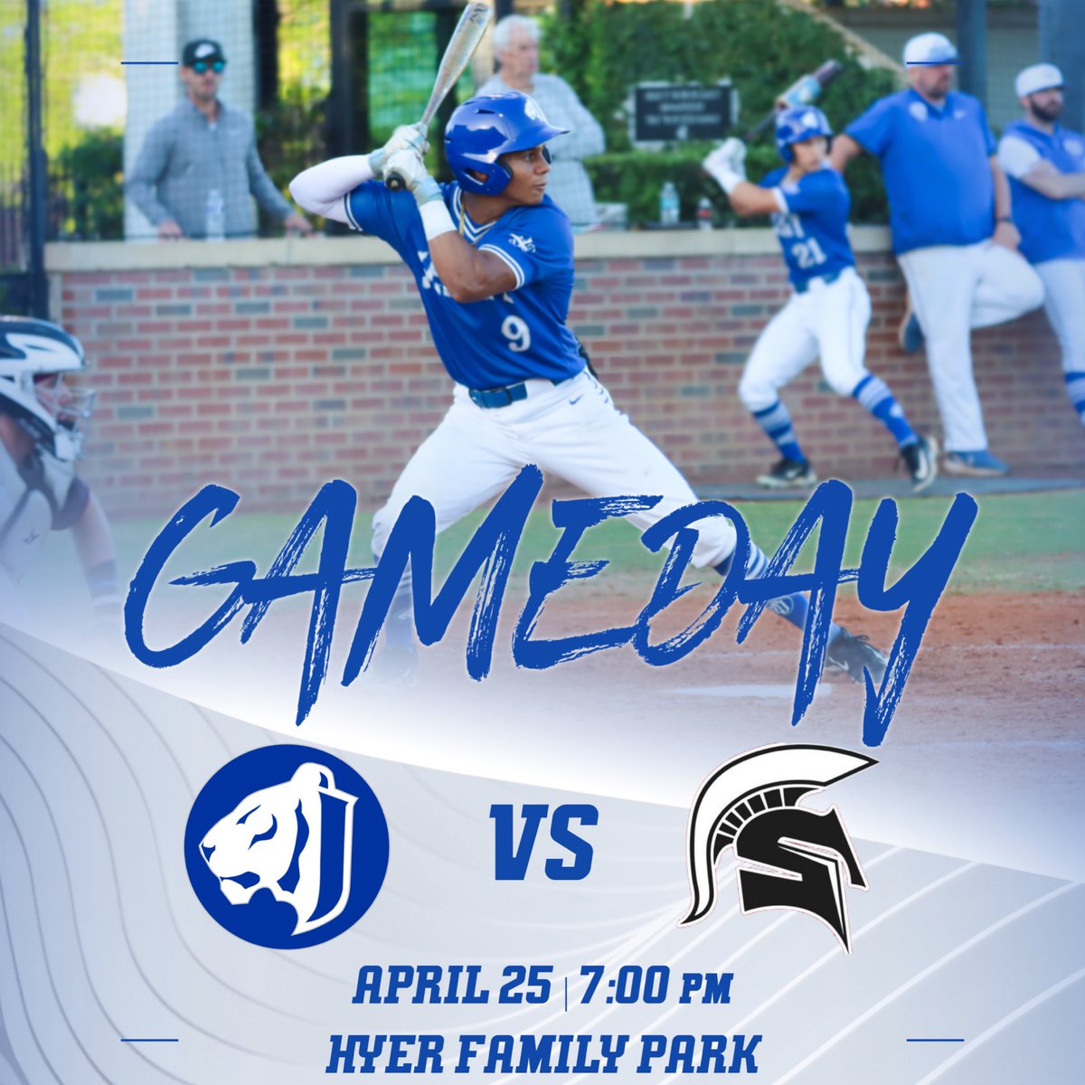 It’s Senior Night! Jesuit baseball hosts SLAM Tampa at Hyer Family Park, arrive early to celebrate the seniors at 6:30pm! If you can’t make it, it’ll be live-streamed on Facebook and YouTube. Facebook: Facebook.com/JesuitBaseball YouTube: youtube.com/live/9bvLPgmvP… #AMDG