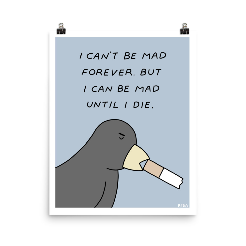 'mad forever' print, now available in the store: poorlydrawnstore.com/products/mad-f…