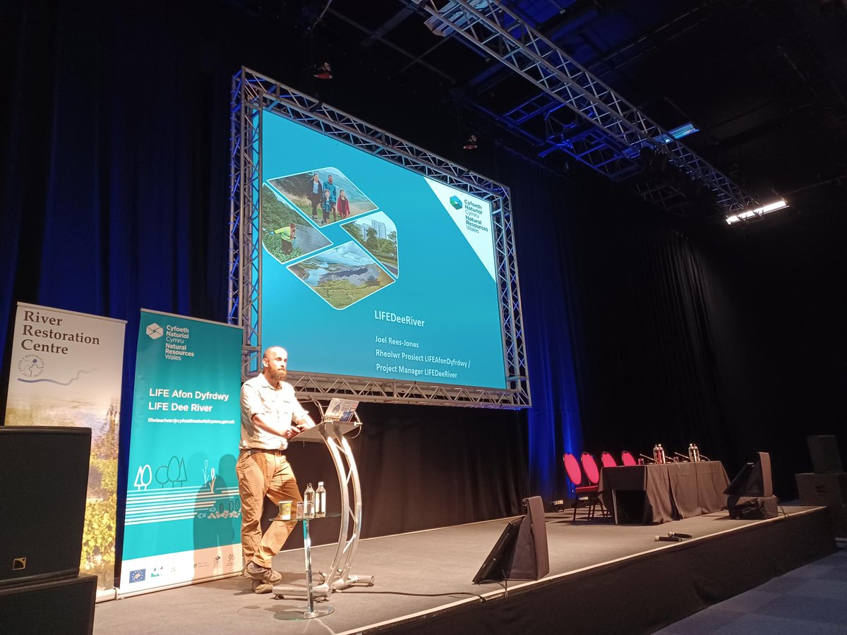 LIFEAfonDyfrdwy's tweet photo. What a fantastic few days at the #RRCConference in Llandudno, the team smashed their presentations and the 3D river model worked its magic!๐ฆ
Thank you @The_RRC for the opportunity to support your first conference in Wales๐ https://t.co/gmVdDJzmWM