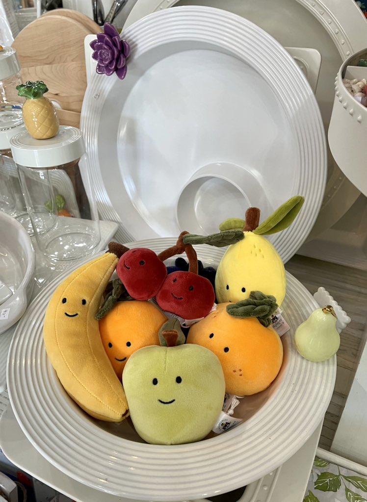 Fruit Salad Anyone! @norafleming @jellycat @jellycat_collection #GiftGivingSimplified #Gifts #GiftShop #ShopLocal #CaldwellNJ 🇺🇸 #SmithCoGifts 💙
