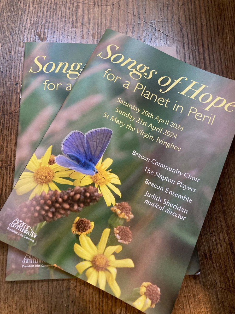 We are excited that our film ‘Beacon’ from ‘Beacon – A Celebration’ by John Cameron was launched at the Beacon Community Choir’s recent ‘Songs of Hope for a Planet in Peril’ concert. We hope it connects people to the landscape: tinyurl.com/beaconchoir @ChilternsNL @HeritageFundUK