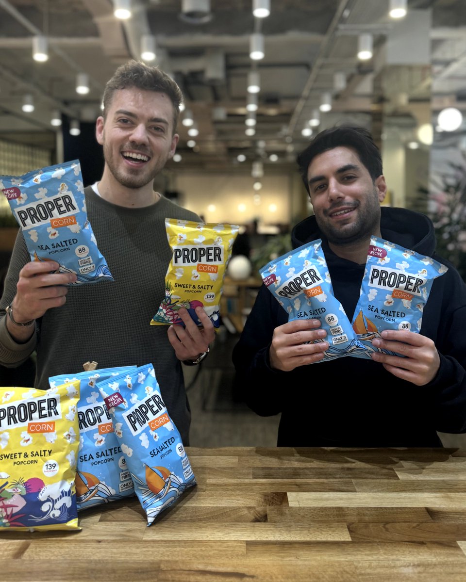 Ease off the chocolate! We ordered 1,000 popcorn bags to drop off in NYC offices next week Reply 🍿 or tag a friend, we'll pop by Be the office hero