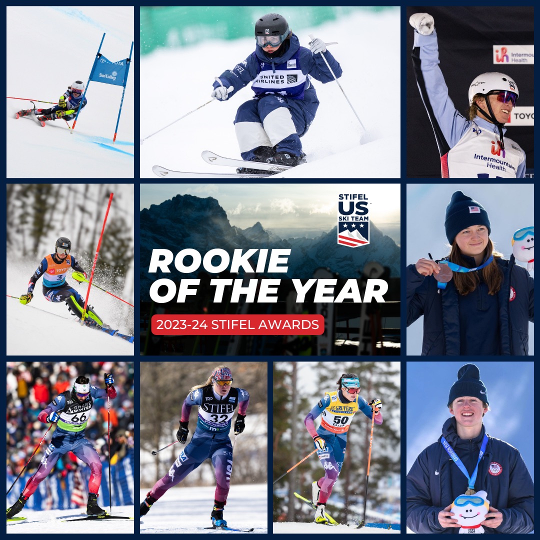 ⭐ Rookie of the Year ⭐ Alpine: Stanley Buzek, Elisabeth Bocock Cross Country: John Steel Hagenbuch, Sammy Smith / Haley Brewster (tie) Freestyle: Kasey Hogg, Connor Curran Freeski: Kate Gray, Henry Townshend #stifelusskiteam @Stifel