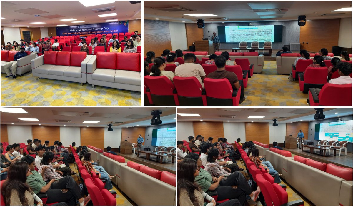 STPI Bhubaneswar @STPIBbsr organized an outreach program on #CHUNAUTI8.0 for the students of @NIFTBbsr. Students visited the facilities and were briefed on the initiatives of #STPIIndia, #NGIS & other Innovation-led programmes to promote the #Tech #Startup ecosystem in India.