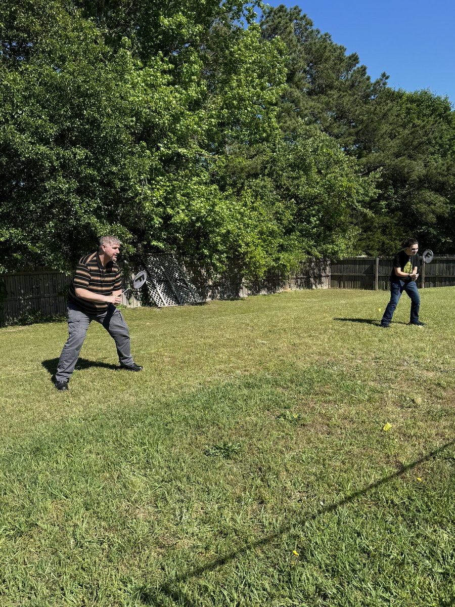 It’s a great day for RL Wii Sports! 😂🏸
What backyard games are your favorite?!