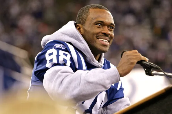 The Indianapolis Colts have a “great” interest in Marvin Harrison Jr and could look to trade up in the draft for him. #ForTheShoe 

Marvin Harrison his dad was a long time Colts player.