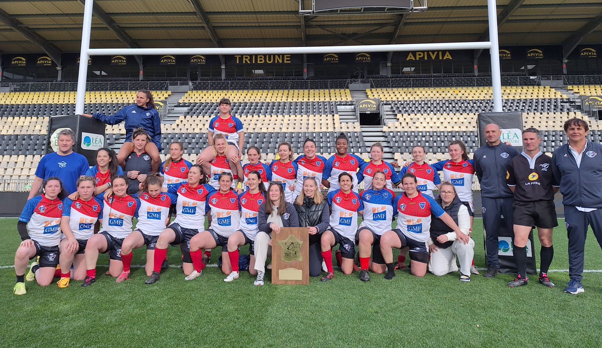 PoliceNat_17's tweet photo. [BRAVO LES FILLES]
Et c'est l'équipe de France feminine de rugby police qui remporte ce match. 
Un grand bravo mesdames pour cette victoire dans le cadre du challenge police pompiers 2024 au profit des orphelins de nos 2 institutions. 
#sportpolice
@FSPN_COM https://t.co/qqOYrt5yKw