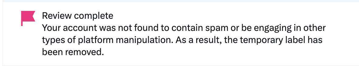 Now this, 30 minutes ago!
It's been removed now after I asked for a review.
But seriously, it's tiring.