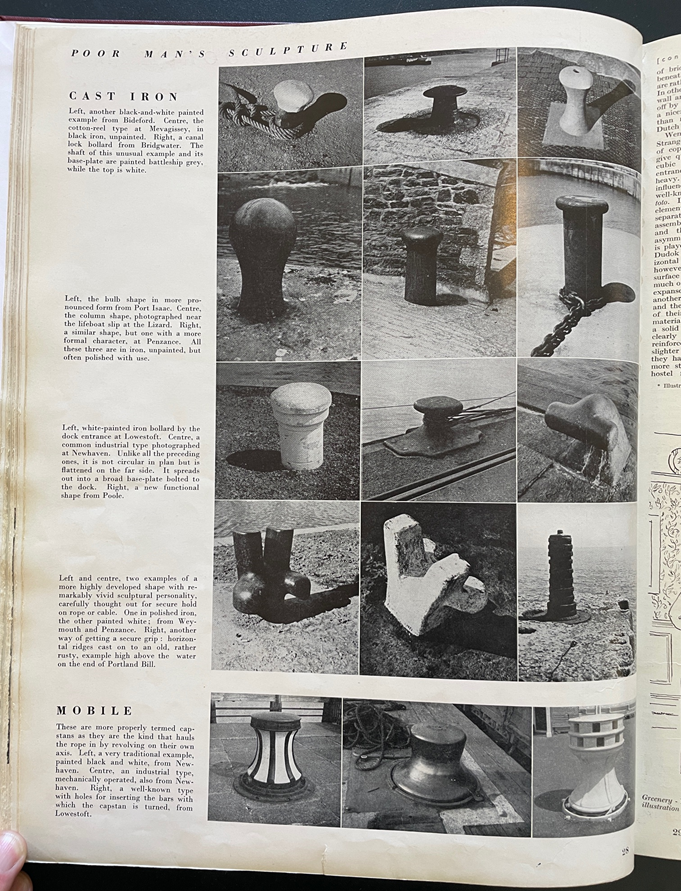 Sent to me by @RogerBowdler who saw these pages in the 1935 edition of The Builder. 'Poor man's Sculpture' it says: 'poor, though making many rich' says S Paul, 2 Corinthians 6:10