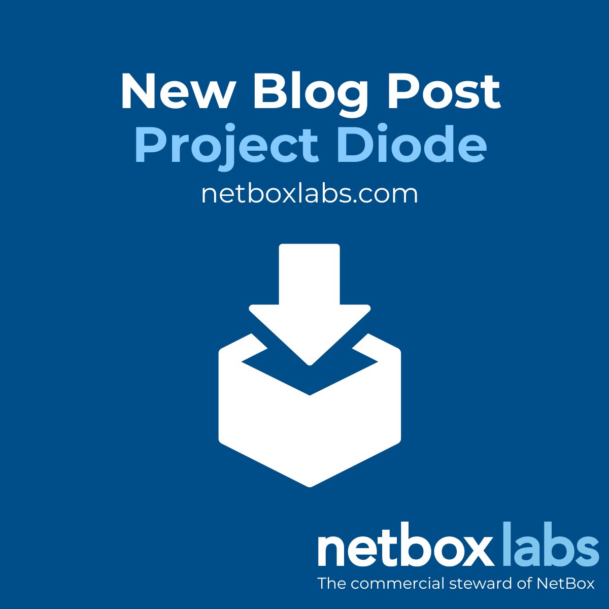 We’re excited to share an early preview of the upcoming NetBox ingestion service, codenamed Project Diode! 

In this new post, Richard Boucher takes us behind the curtain: netboxlabs.com/blog/introduci…

#DataManagement #networkautomation #networkadmin #networkengineer