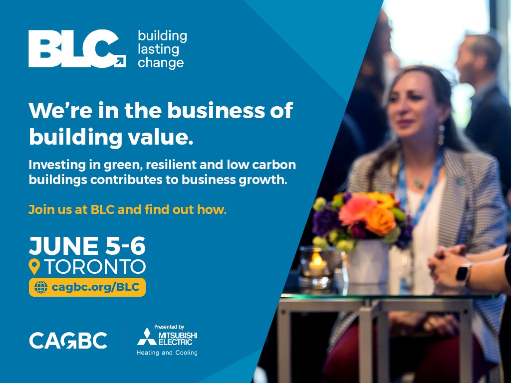 At the #BuildingLastingChange conference, get the inside track on updates to LEED v5 and the new #ZeroCarbon Building – Design Standard v4. Register now to participate in these and other #greenbuilding forums at #BLC2024: ow.ly/V5qV50Rof6v Presented by by @MESCAHVACCA