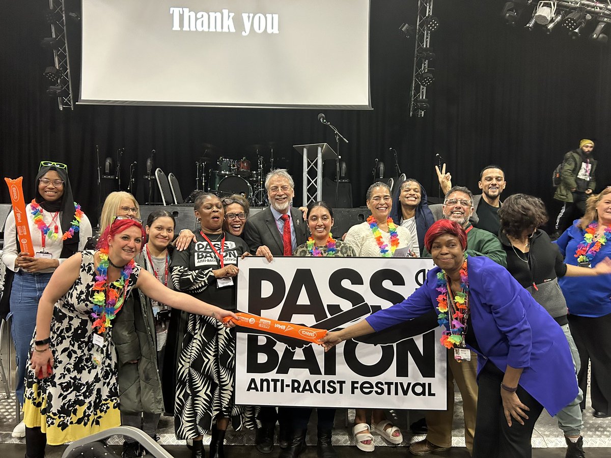 #PasstheBaton @WeAreBRIG ANTI-Racist Festival with @BMetC & @southandcitycol 

A phenomenal day with poets, rappers, spoken word collaborations. 

What a Win as students celebrated the hope for an anti-racist city in #Birmingham