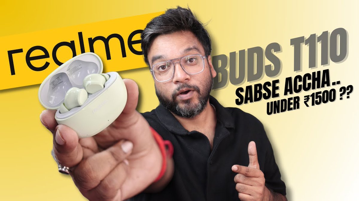 Realme Buds T110 Unboxing & Review | Best Bluetooth TWS Earbuds Under ₹1500

Watch Video - youtu.be/buv0FBx5Fkw

#RealmeBudsT110 #Unboxing #Review #TWS #Earbuds