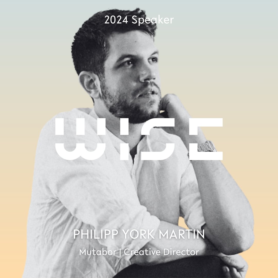 Our speaker lineup for WISE 2024 - Me, Myself &amp; AI in Berlin on May 14/15 has expanded! Join us in welcoming David Bennett and Philipp York Martin

📍WISE Days at House of Music (May 14) and SAE (May 15).
🎟️Grab your tickets at wisenotwise.com

#WISE2024 #berlin #ai