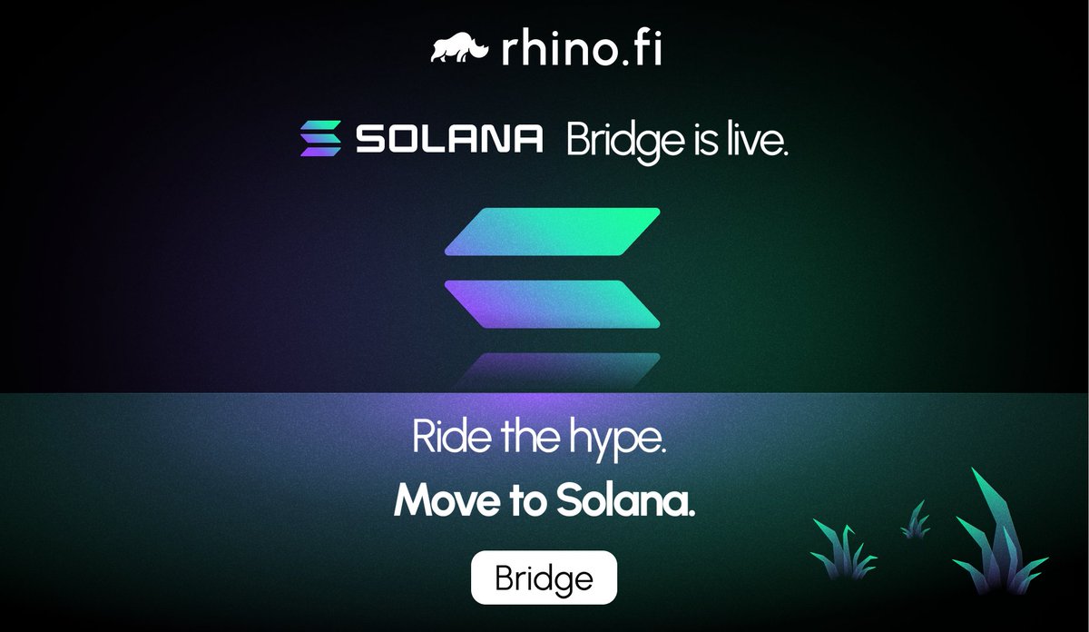 rhinofi's tweet photo. 🚨 New Chain Announcement 🚨 

We've launched the fastest bridge to @solana anywhere in DeFi⚡️ 

Bridge $USDT & $USDC from 26 chains on https://t.co/zDrGy8KiUI now & ride the hype: https://t.co/0Ho8i4IpLy