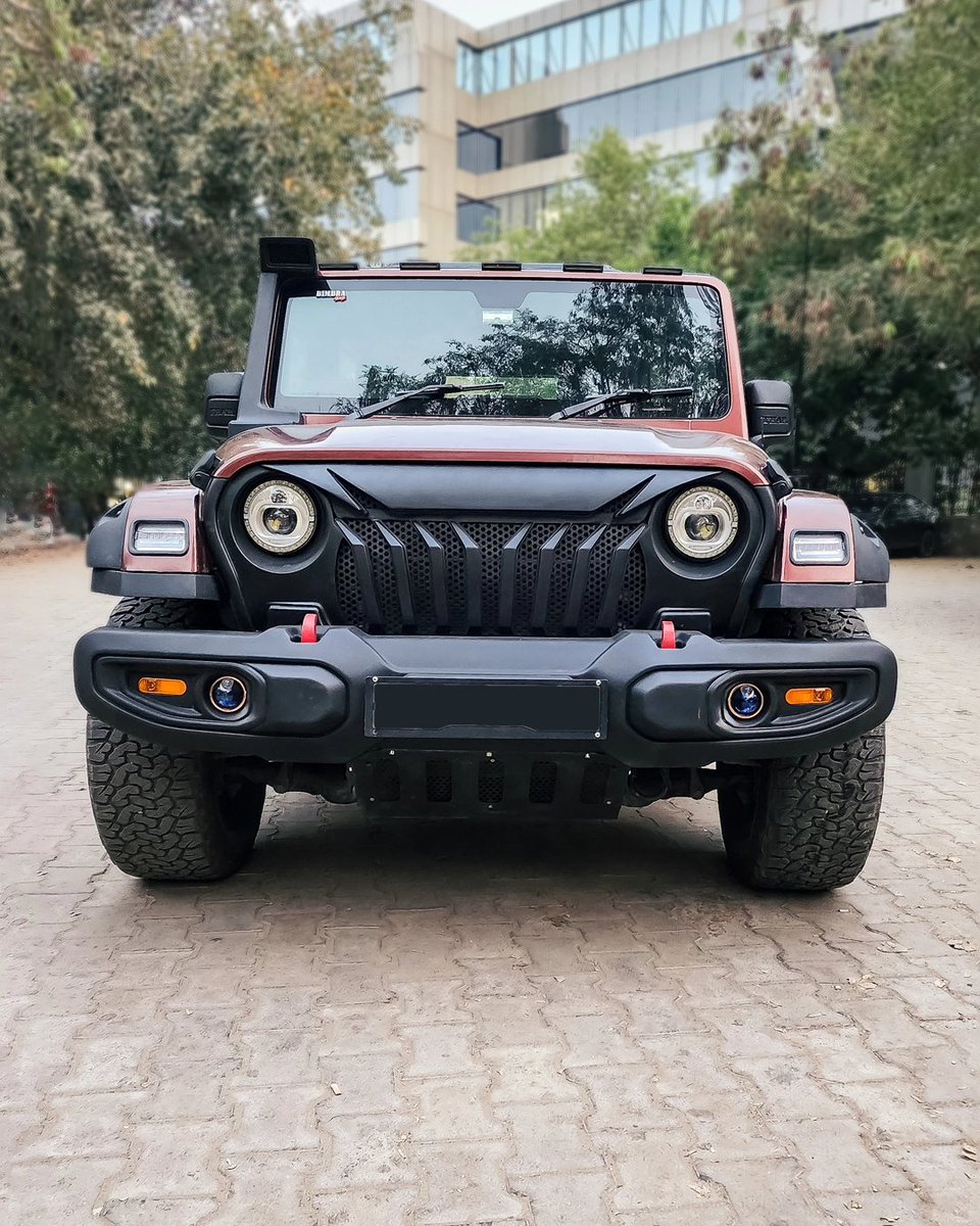 From a Stock Thar to a Stunning Thar! 🌟🔥 

Rate this look💯

#Bimbra4x4 #ModifiedThar #TharCustomization #MahindraThar