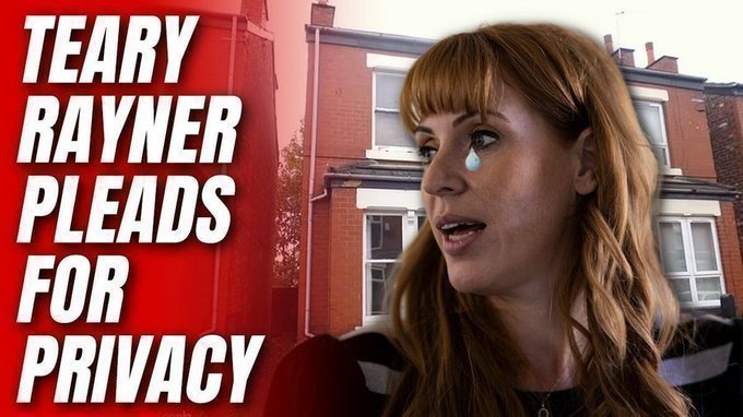 Angela Rayner- you can take the girl from the council house but you cannot take the council house from the girl unless you pay her a £48,000 tax free profit.   🍾