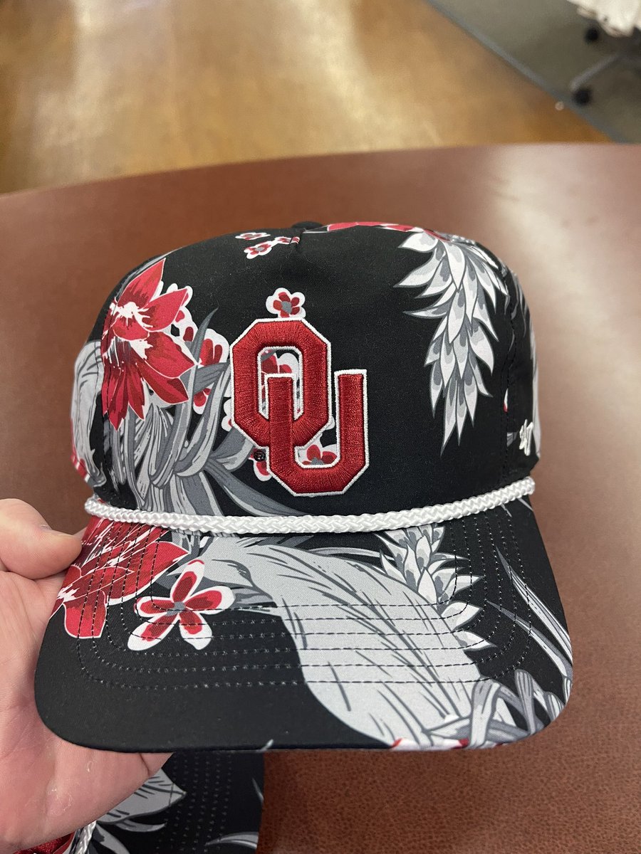 Newest hat drop at Oklahoma Locker Room. Limited Quantity in Stock #boomer #sooner