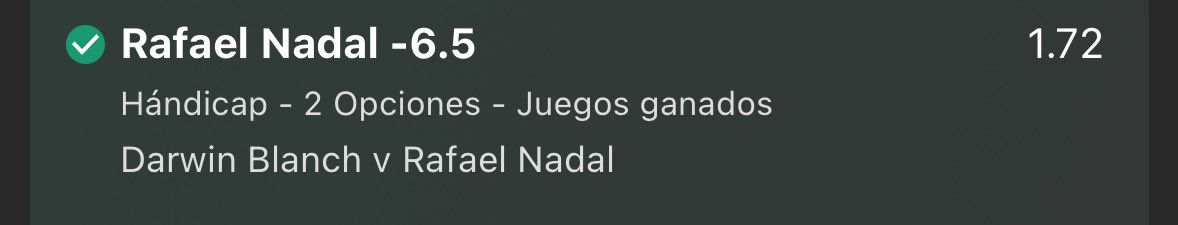 DurdenPicks's tweet image. Tuve la oportunidad de ver a Darwin en Roland Garros, si bien, es un chavito que tiene mucho futuro, poner unas líneas asi, en contra de Don Rafael Nadal y en arcilla, se me hace una grosería.

Entonces, pues a cobrar caminando 🤷🏽‍♂️💸
