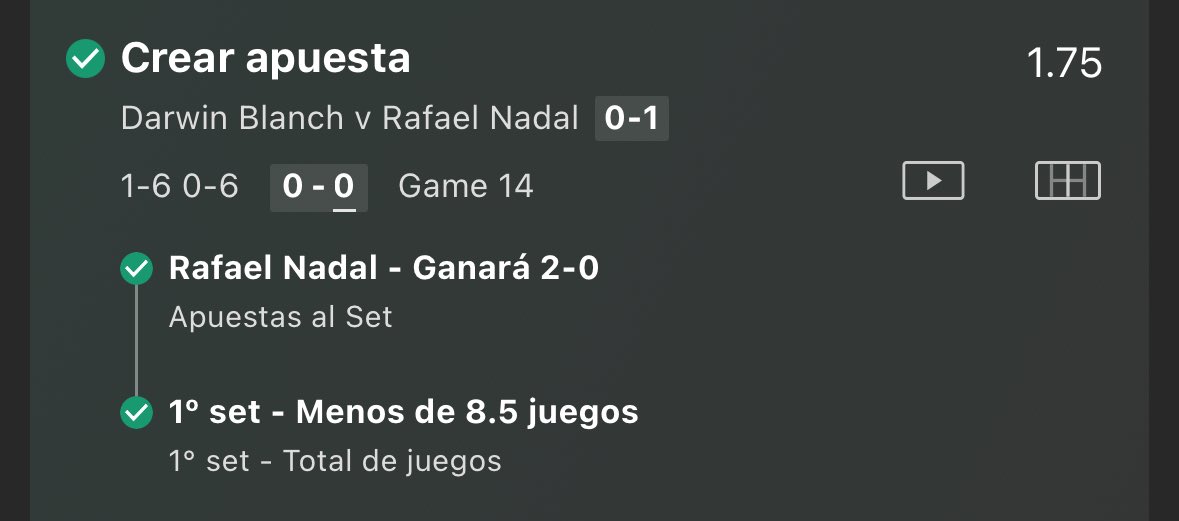 DurdenPicks's tweet image. Tuve la oportunidad de ver a Darwin en Roland Garros, si bien, es un chavito que tiene mucho futuro, poner unas líneas asi, en contra de Don Rafael Nadal y en arcilla, se me hace una grosería.

Entonces, pues a cobrar caminando 🤷🏽‍♂️💸