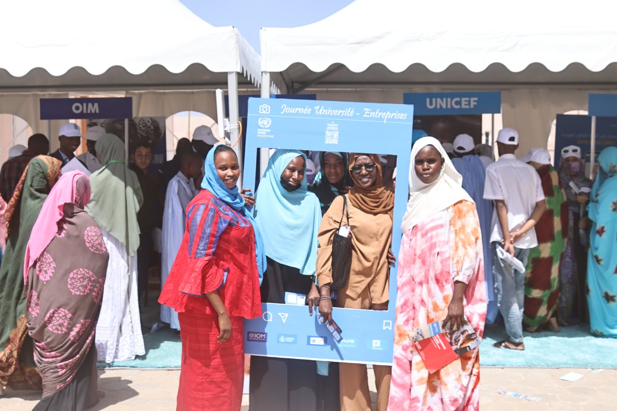 WFP🇲🇷 est ravie de se joindre à @ONUMauritanie et à divers acteurs économiques et institutionnels lors de la #JournéePortesOuvertes à l'🏫 de Nouakchott pour partager nos actions et ↗️ l'inclusion sociale/professionnelle et découvrir comment nous œuvrons🤝pour un🌍plus équitable!