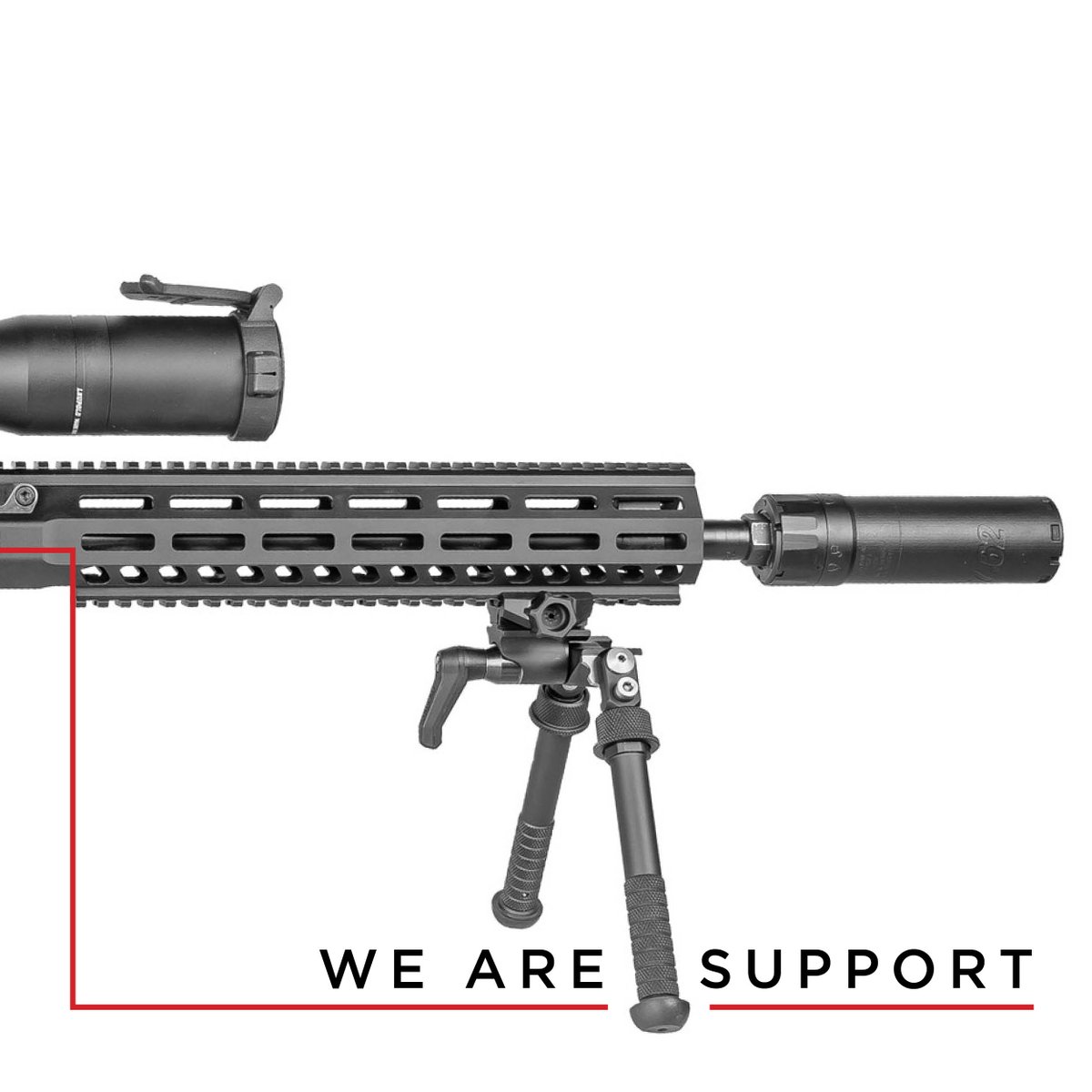 btindllc's tweet photo. Bolts directly to any V8, PSR, CAL &amp; Super CAL "No Clamp" #AtlasBipod - To install onto a 5-H, it requires an Extension Spigot for clearance

Follows  standard 17S size for compatibility w/surfaces matching two-hole spacing of 1.100" &amp; 10/32 threaded holes as on our NC mounts. https://t.co/7G7T1fpRQo