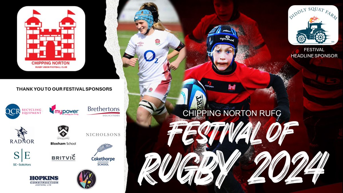 Festival incoming! We'll be welcoming over 700 players this Sunday to Greystones for our 3rd Annual Festival of Rugby for Under 10 and 11 age groups and we are delighted to confirm that former club mini and now U18 England Womens star, Ellie Wilson, will be handing out the🏅