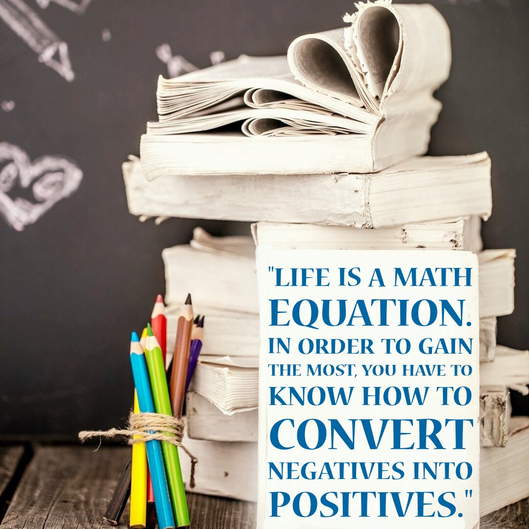 #mathquotes #thursdaythoughts #thinkpositive