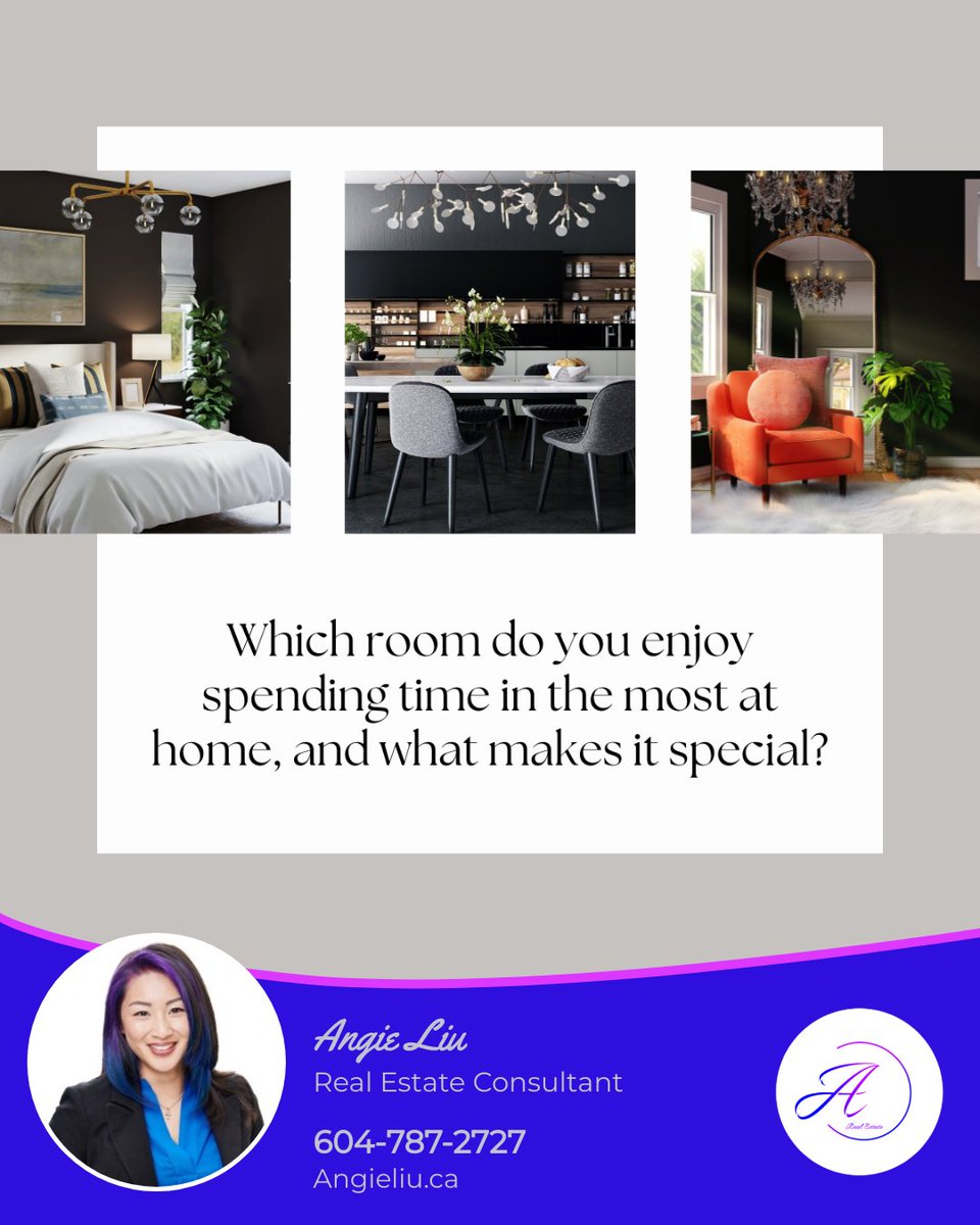 What's your go-to room in your home? We all have that special place where we like to relax and spend time. Let us know your favorite space and what makes it special.

#Realtor #RealtorLife #VancouverBC #Vancity #LowerMainland #Buy #Sell #Invest #FYP #RichmondBC #BurnabyBC