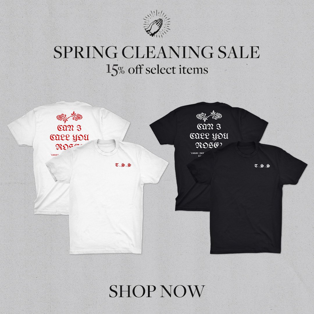 Our Spring Cleaning sale is happening now. Starting today and for a limited time only, receive 15% off select Thee Sacred Souls merch items. stores.portmerch.com/theesacredsoul… *Sale will run until 12am Tuesday Eastern time.