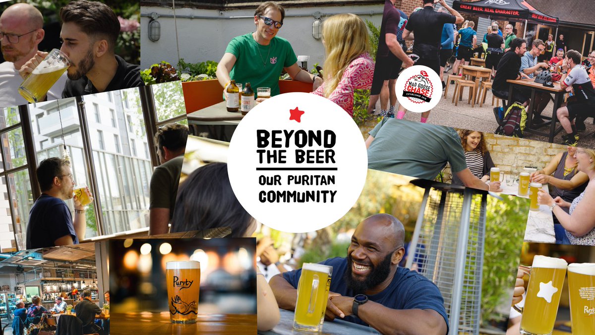 The #PureCommunity is a group of people who share a love for craft beer and enjoy socialising with like-minded individuals. 

Find your perfect spot and raise a glass, full of Puritan character, to unforgettable memories. 

For more information 👉 puritybrewing.com/blog-219235/
