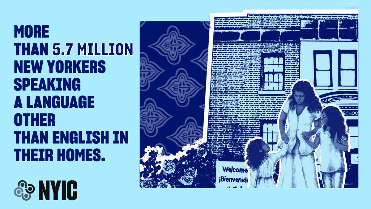 🎉 April is Language Access Month!

NYS has one of the largest immigrant populations in the nation, with more than 5.7 million New Yorkers speaking a language other than English in their homes ➡️the NYS legislature must pass the #LanguageAccess Expansion Act NOW!