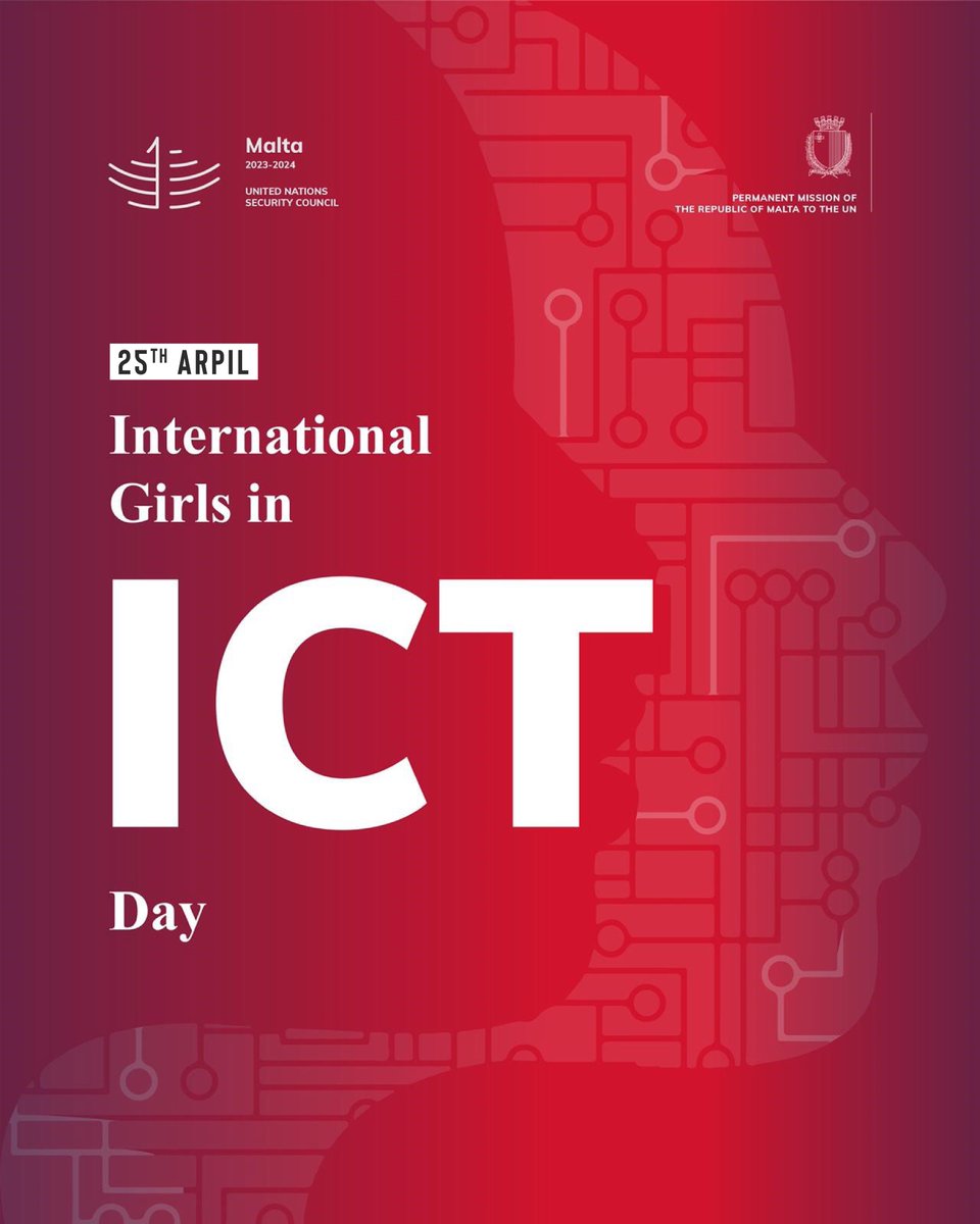 On this International #GirlsinICTDay, let us celebrate & continue advocating the important role of young women & girls in pursuing #STEM. #Malta 🇲🇹 will continue in its efforts to encourage, inspire & provide the adequate platforms for young women & girls to explore such careers.