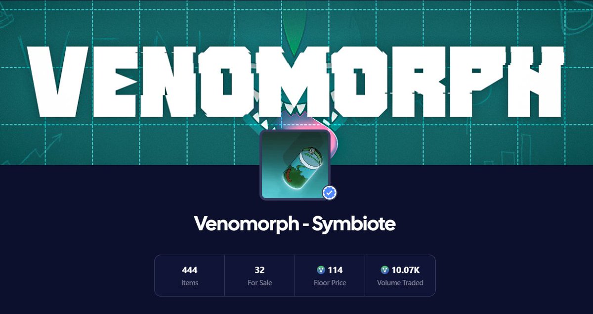 We're delighted to announce that we've just crossed the 10k $VENOM volume mark on Venomart. We'd like to thank you all very much for your support. We're extremely proud of what we've achieved alongside you. The project was launched to the public not even 1 month ago. The best is…