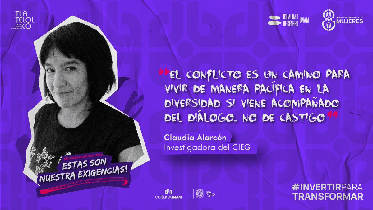 Claudia Alarcón, Investigadora del CIEG nos habla de Justicia i.mtr.cool/mfnaopqybz