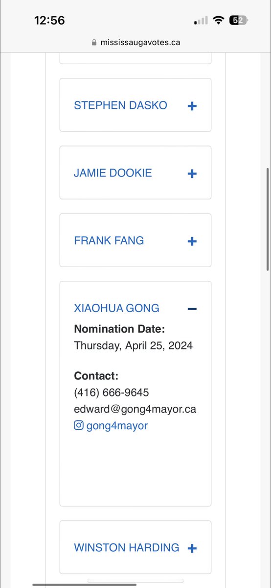 🚨🚨🚨
GONG IS IN THE RACE FOR MISSISSAUGA MAYOR

I REPEAT GONG IS IN THE RACE
 🚨🚨🚨