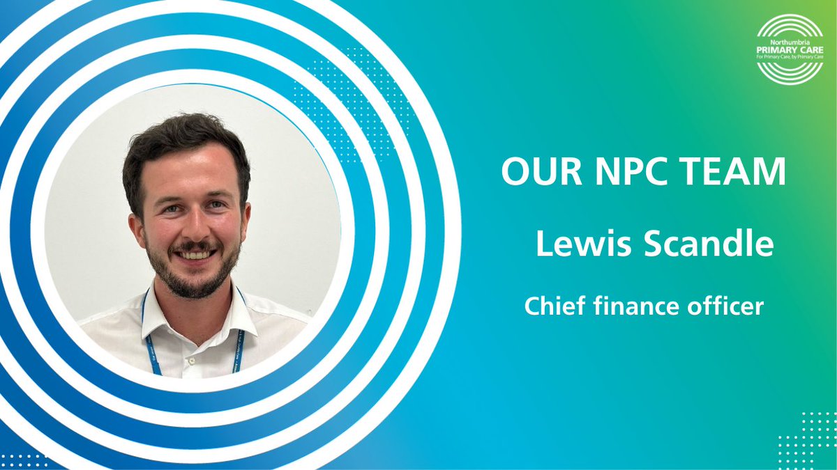 As part of ‘Our NPC Team’ series, we caught up with recently appointed chief finance manager, Lewis Scandle. Read more about Lewis’ story 👉 northumbriaprimarycare.co.uk/our-npc-team-l…